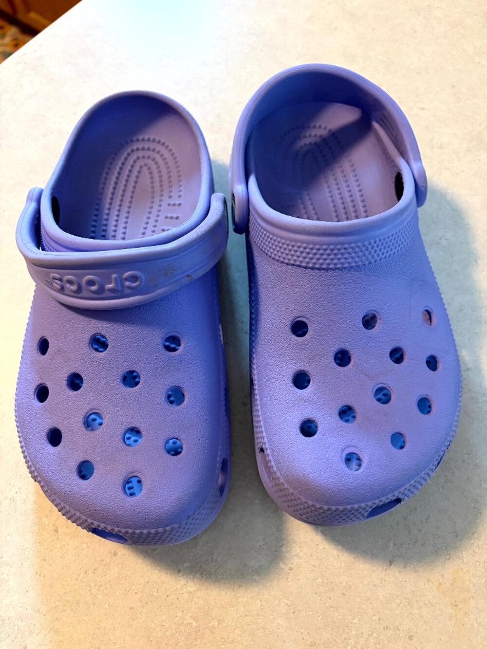 Crocs Women's Classic Clog Shoes M5 W7  Purple